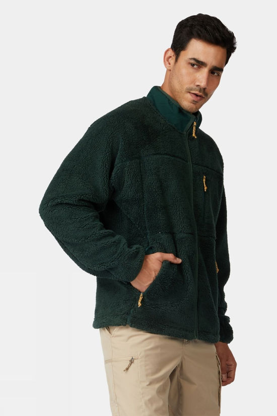 Ayacucho Mens Wray Highloft Full Zip Fleece Pine Grove