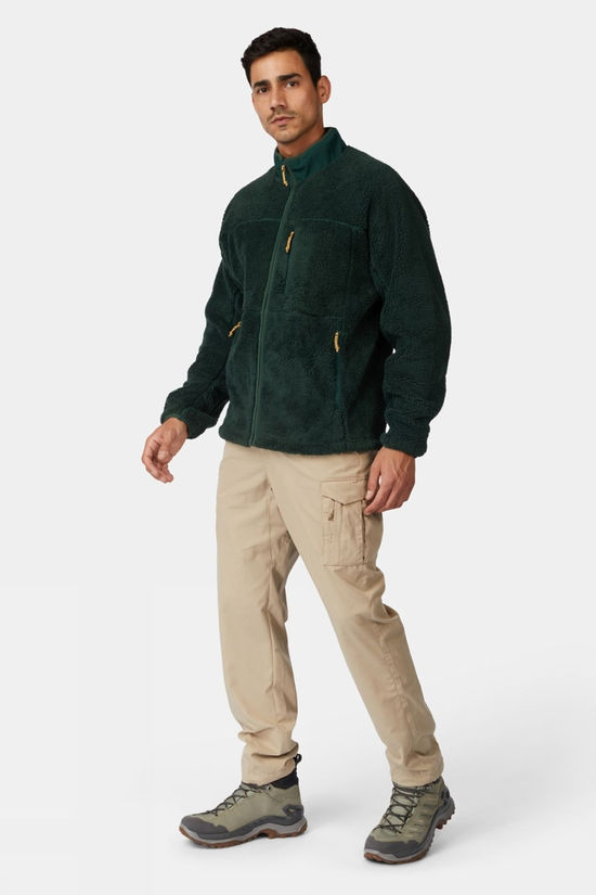 Ayacucho Mens Wray Highloft Full Zip Fleece Pine Grove