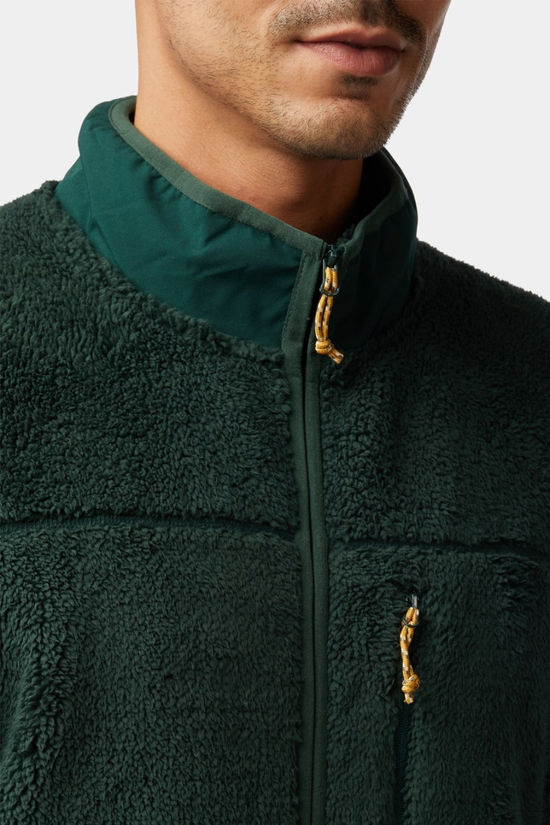 Ayacucho Mens Wray Highloft Full Zip Fleece Pine Grove