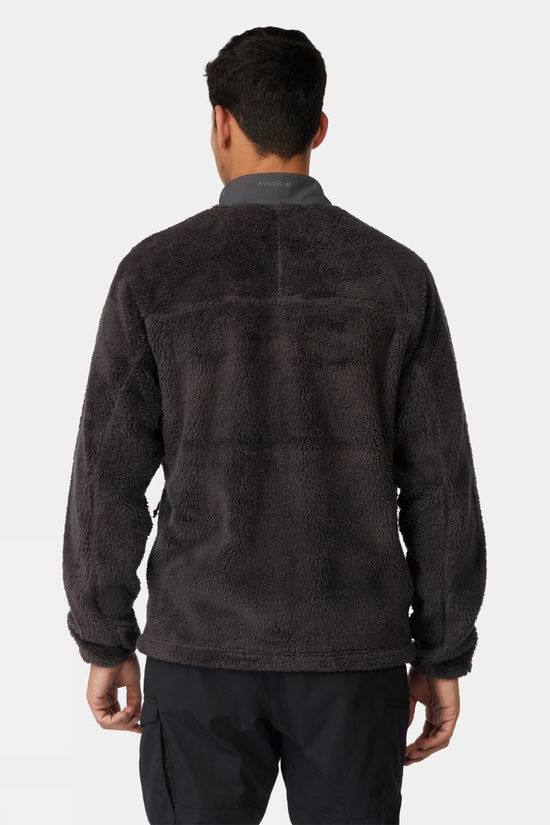 Ayacucho Mens Wray Highloft Full Zip Fleece Asphalt
