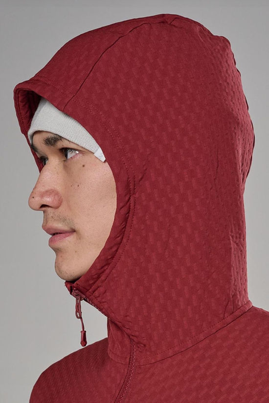 Montane Mens Dura XT Hooded Fleece Jacket Dark Maple