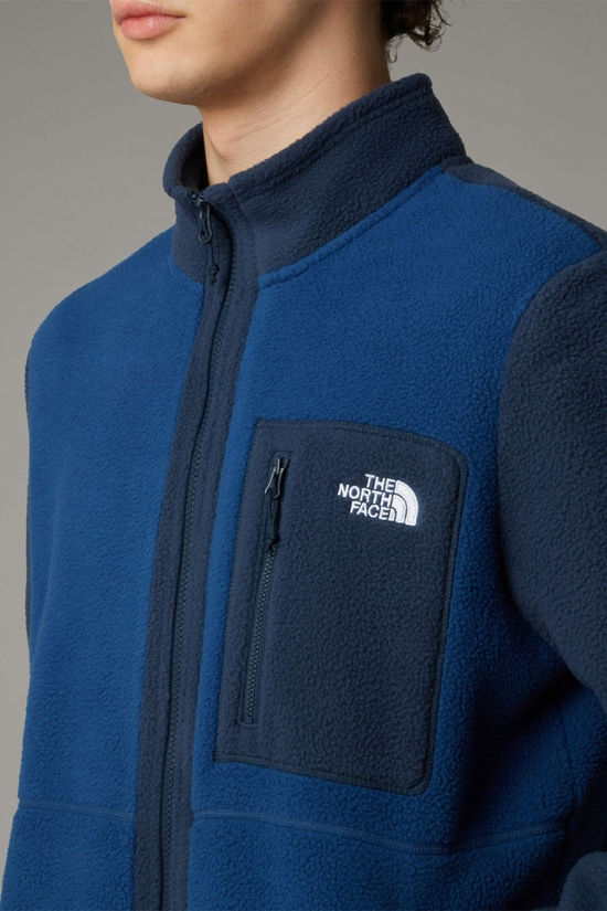 The North Face Mens Yumiori Full Zip Fleece Jacket Estate Blue/Summit Navy