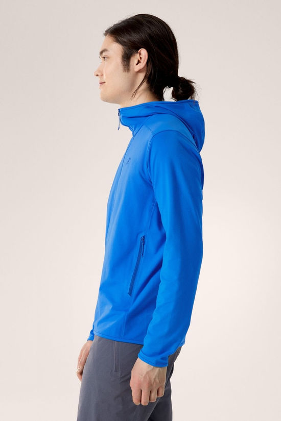 Arc'teryx Mens Kyanite Lightweight Hooded Fleece Fluidity