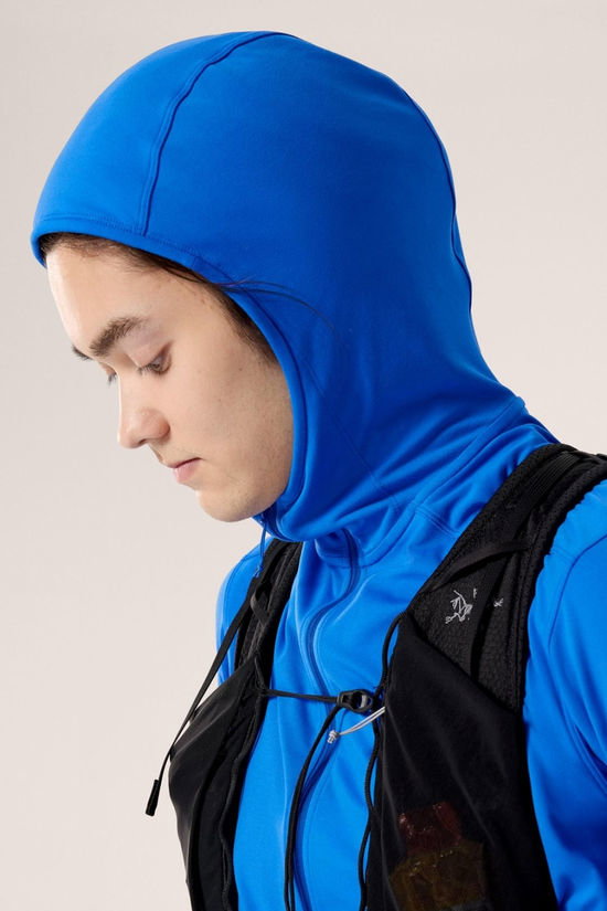 Arc'teryx Mens Kyanite Lightweight Hooded Fleece Fluidity
