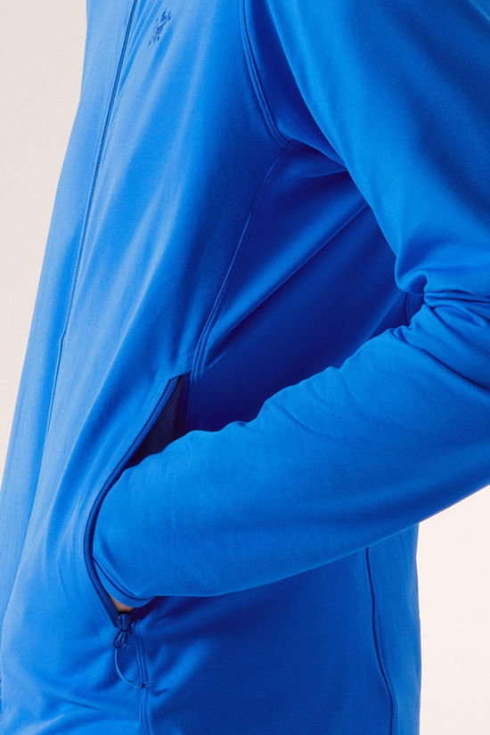 Arc'teryx Mens Kyanite Lightweight Hooded Fleece Fluidity
