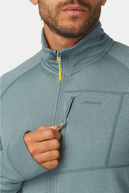 Ayacucho Mens Mountain Midlayer Jacket II Goblin Blue Mélange