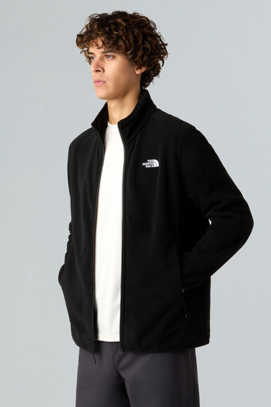 The North Face Mens Glacier Fleece Jacket Tnf Black