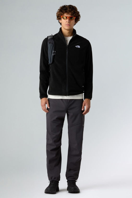 The North Face Mens Glacier Fleece Jacket Tnf Black