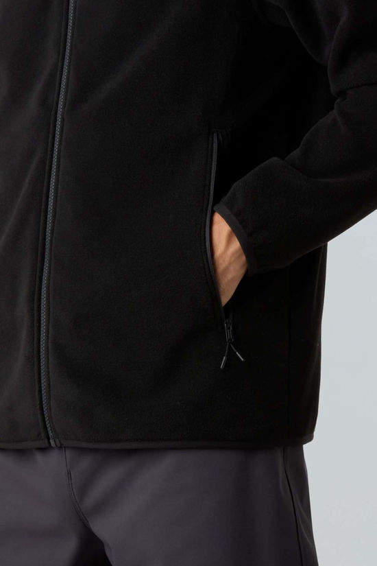 The North Face Mens Glacier Fleece Jacket Tnf Black