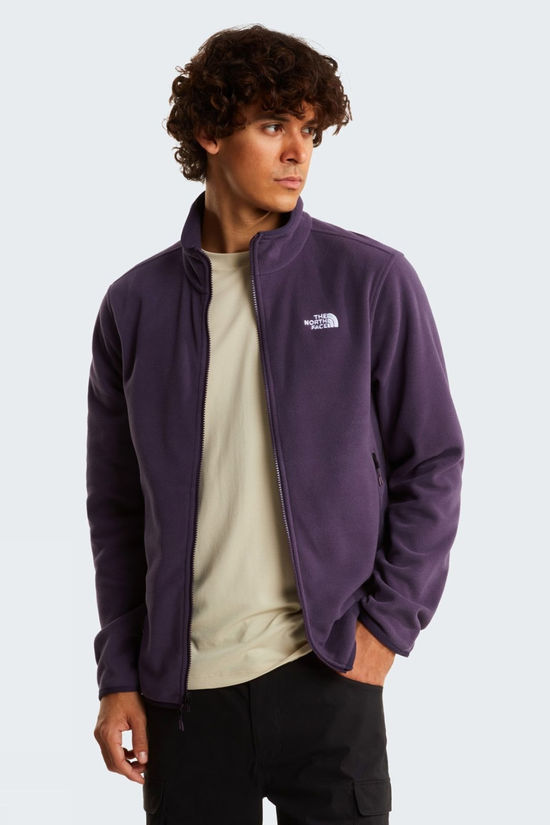 The North Face Mens Glacier Fleece Jacket Endless Dusk