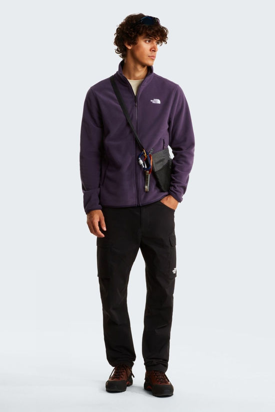 The North Face Mens Glacier Fleece Jacket Endless Dusk