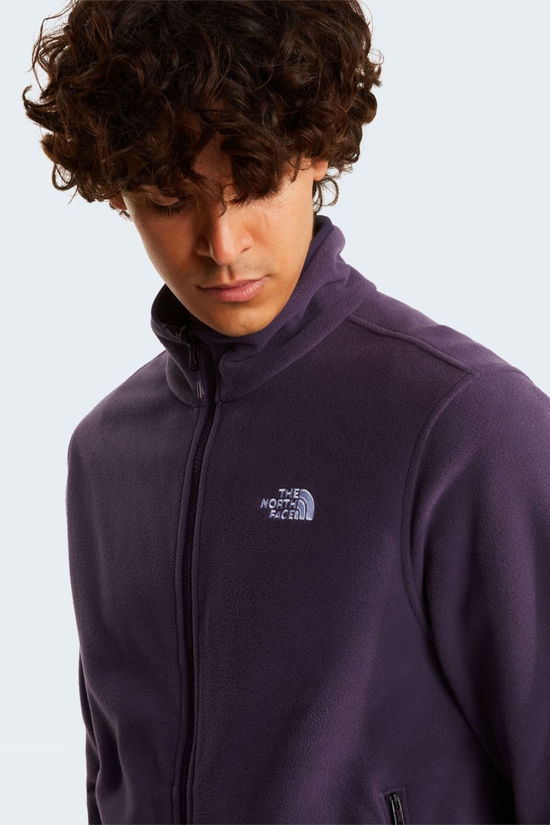 The North Face Mens Glacier Fleece Jacket Endless Dusk