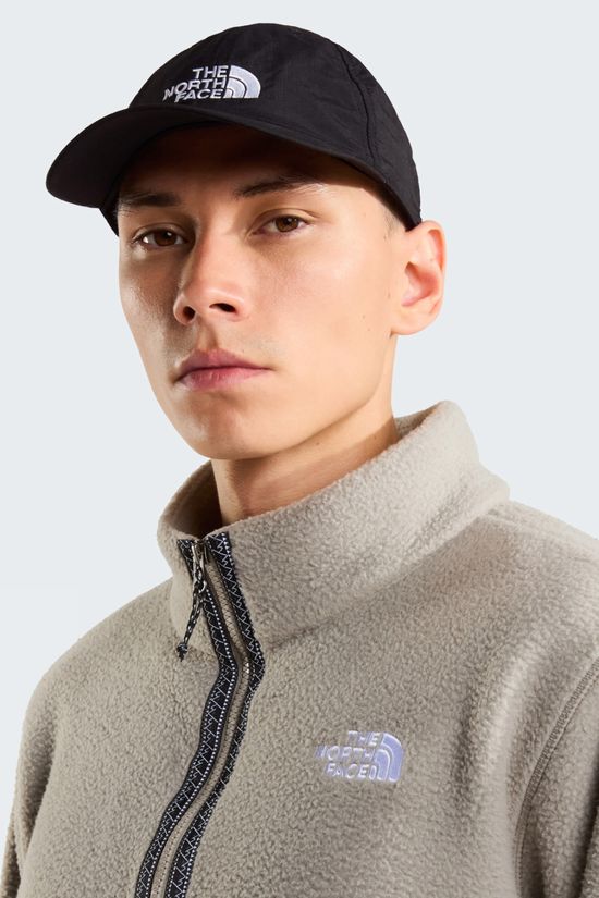 The North Face Mens Fleeski Quarter Pullover Fleece Stone Slab