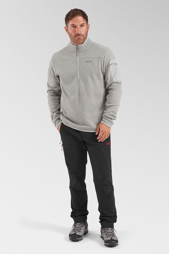 Rab Mens Ryvoan Pull-On Fleece Light Zinc
