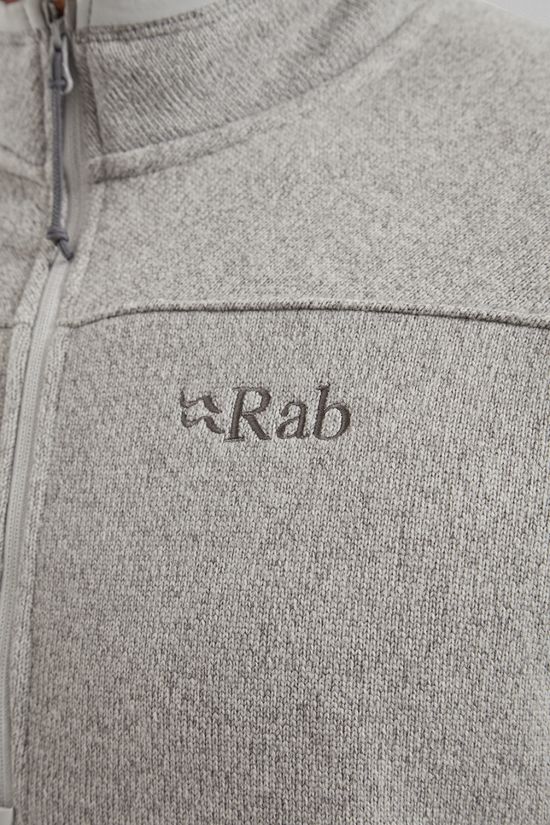 Rab Mens Ryvoan Pull-On Fleece Light Zinc