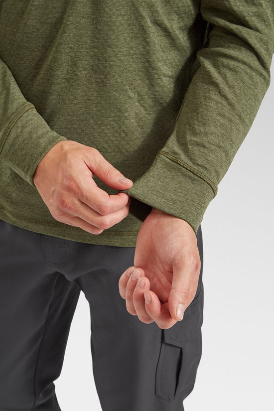 Rab Mens Nexus Pull-On Fleece Olive (Olive)