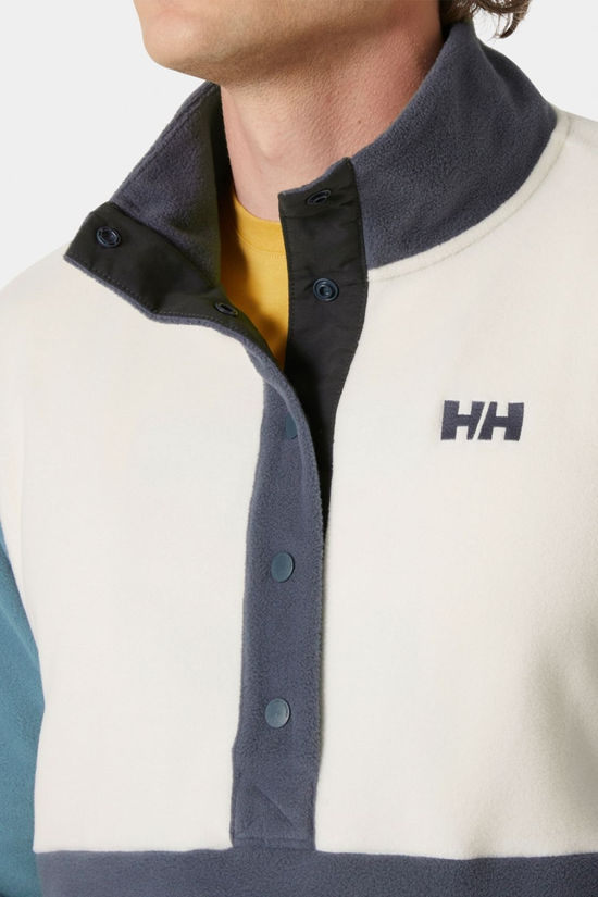 Helly Hansen Mens Daybreaker Snap Pullover  Washed Navy