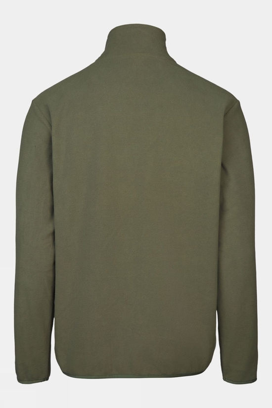 Ayacucho Mens Lightweight Adventure Quarter Zip Fleece II Dark Moss