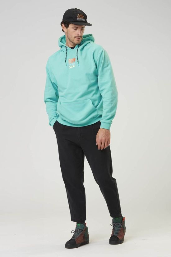 Picture Mens Cheetima Hoodie A Blue Turquoise