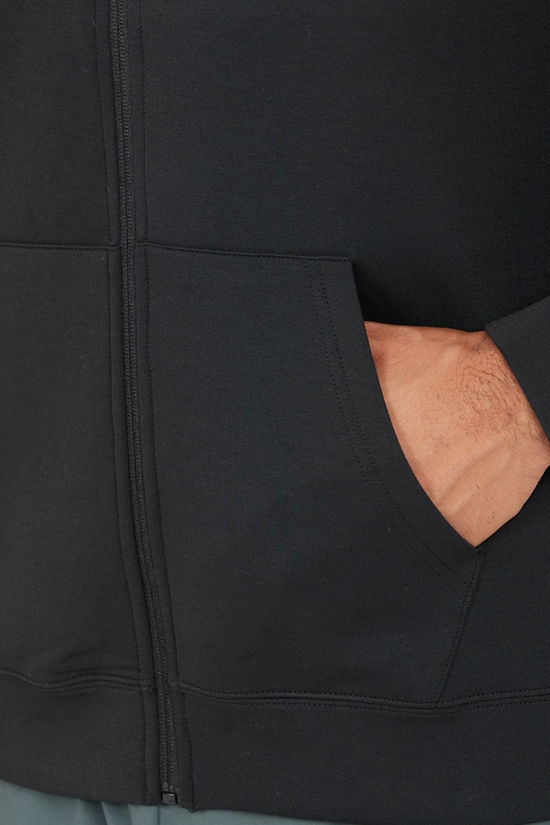 Virtus Sweat VIRT Taro M Technical Full-Zip Hoodie Black