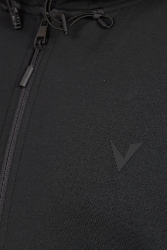Virtus Sweat VIRT Taro M Technical Full-Zip Hoodie Black