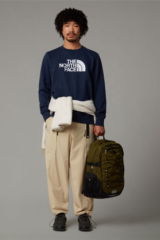 The North Face Mens Drew Peak Sweatshirt Summit Navy