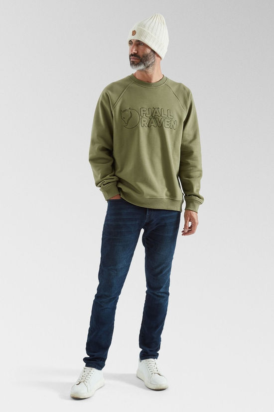 Fjallraven Mens Fjällräven Classic Sweater  Green