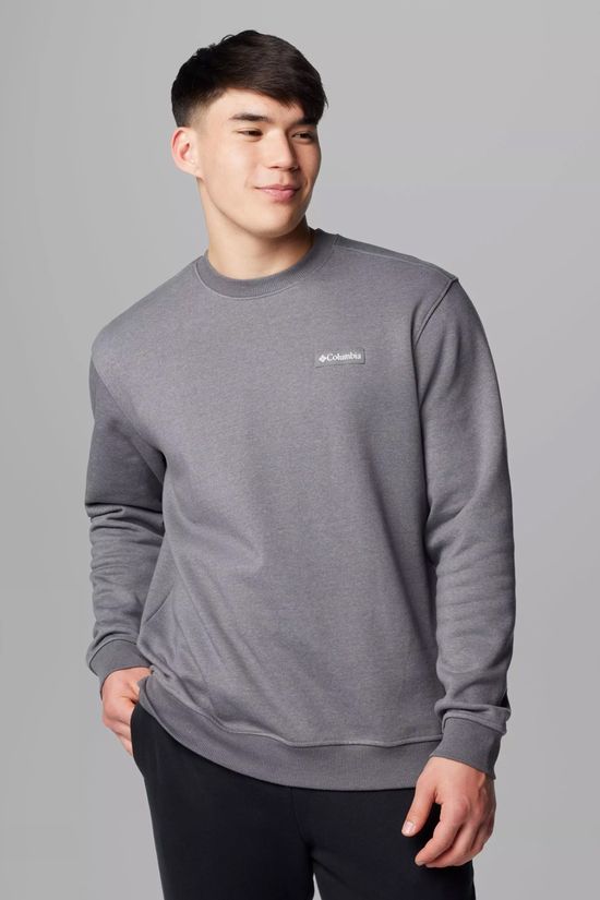 Columbia Mens Dry Creek Heavyweight Crew Sweatshirt City Grey Heather