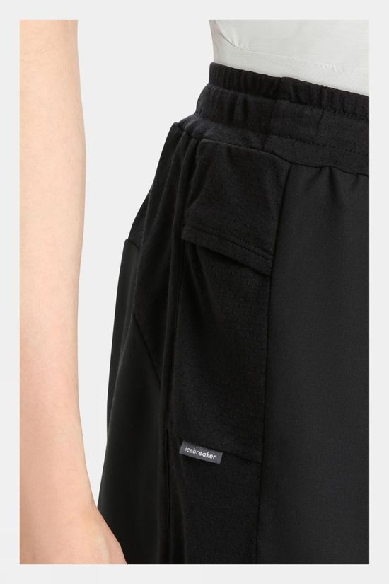 Icebreaker Mens ZoneKnit Merino Shorts  Black