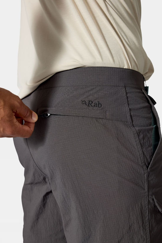 Rab Mens Rowtor Shorts  Anthracite