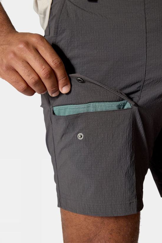 Rab Mens Rowtor Shorts  Anthracite