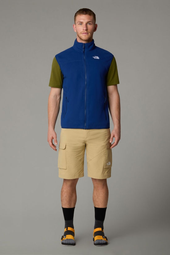 The North Face Mens Exploration Cargo Shorts Khaki Stone