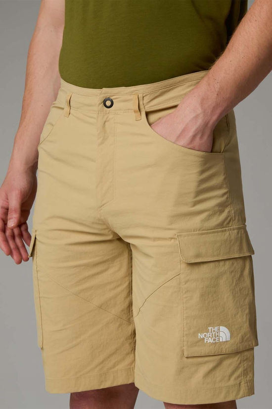 The North Face Mens Exploration Cargo Shorts Khaki Stone