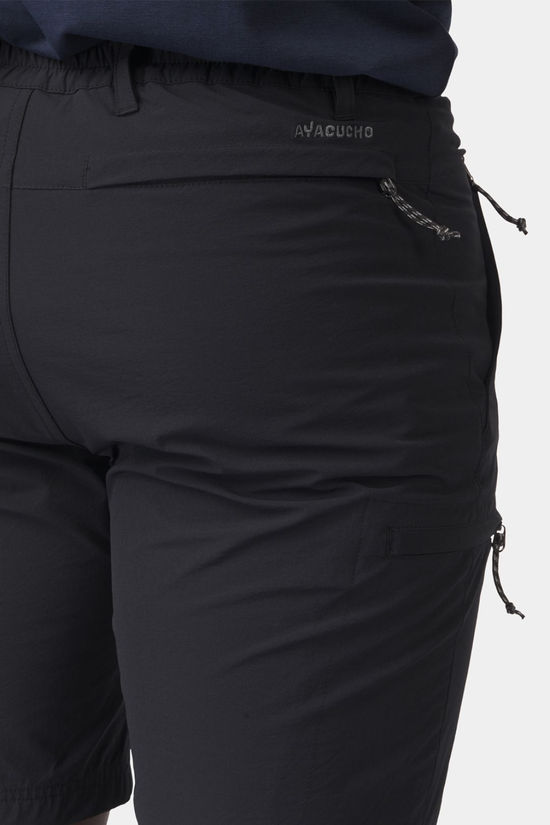 Ayacucho Mens Dale Hiking Shorts Black