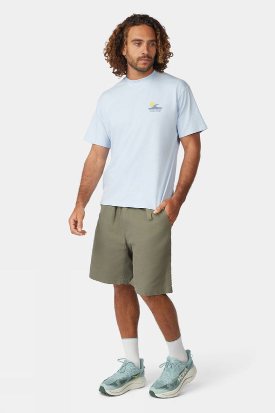 Ayacucho Mens Scafell Cotton Shorts Kalamata