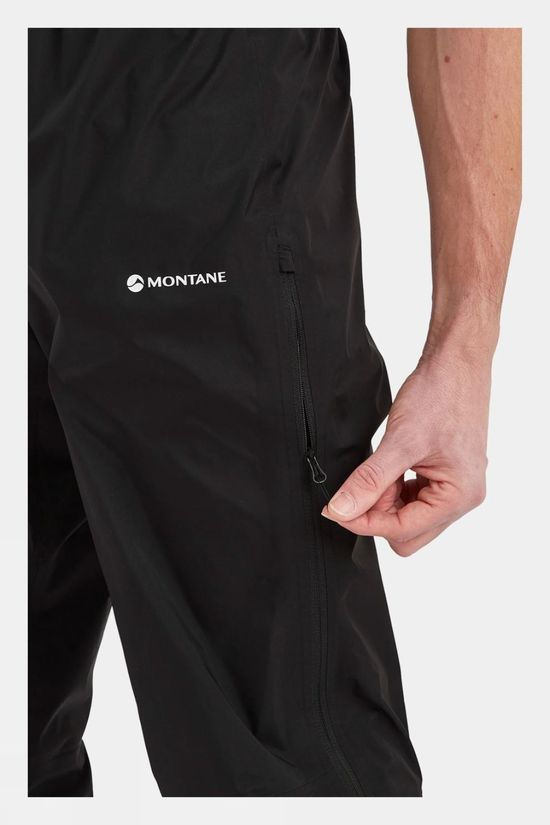 Montane Mens Spirit Lite Waterproof Trousers Black