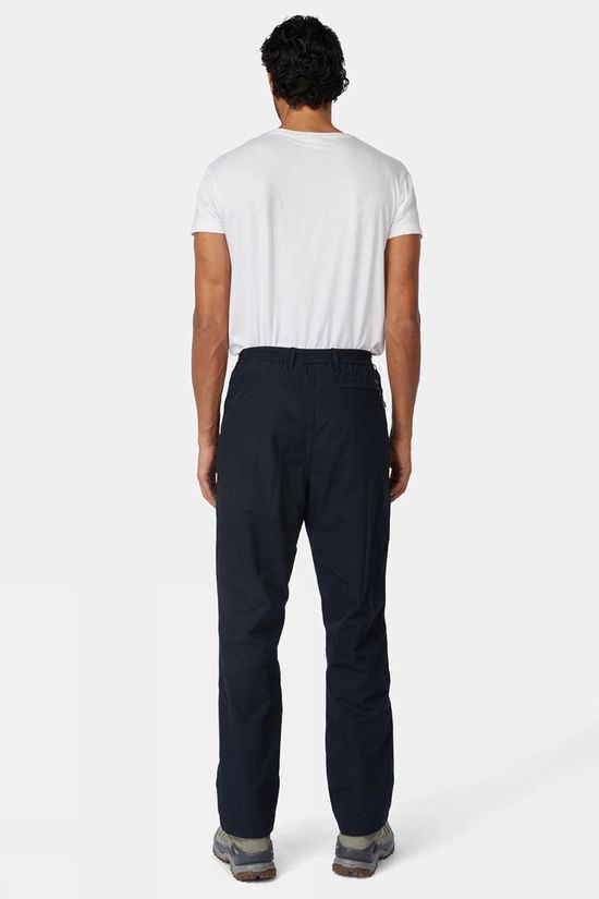 Ayacucho Mens Glen Waterproof Fleece Lined Trousers Black