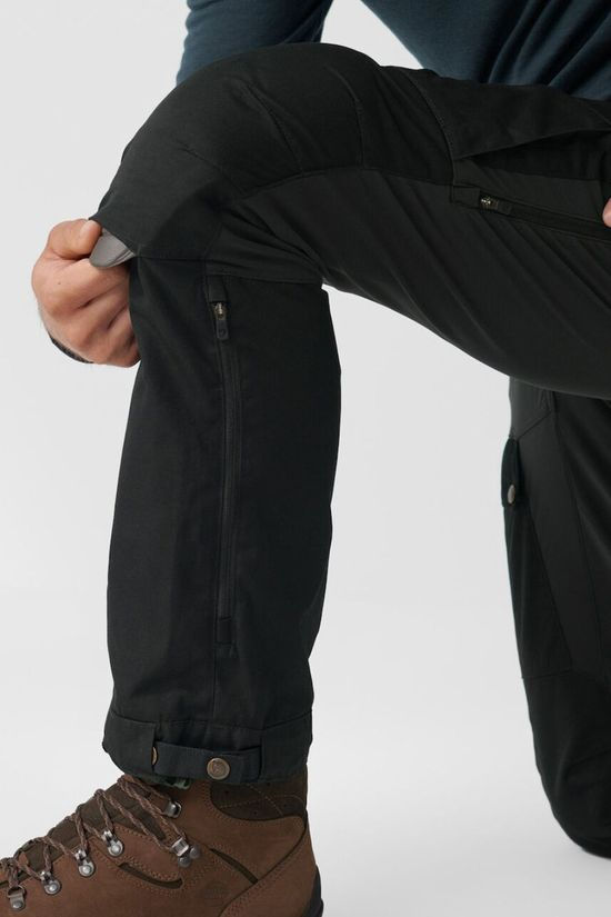 Fjallraven Mens Keb Trousers  Black