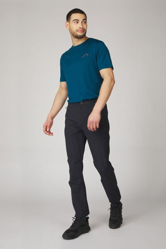 Ayacucho Mens Dale Hiking Trousers Black