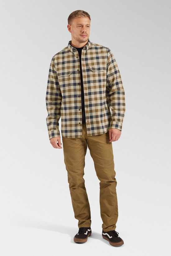 Fjallraven Mens Övik Jeans Wood Brown