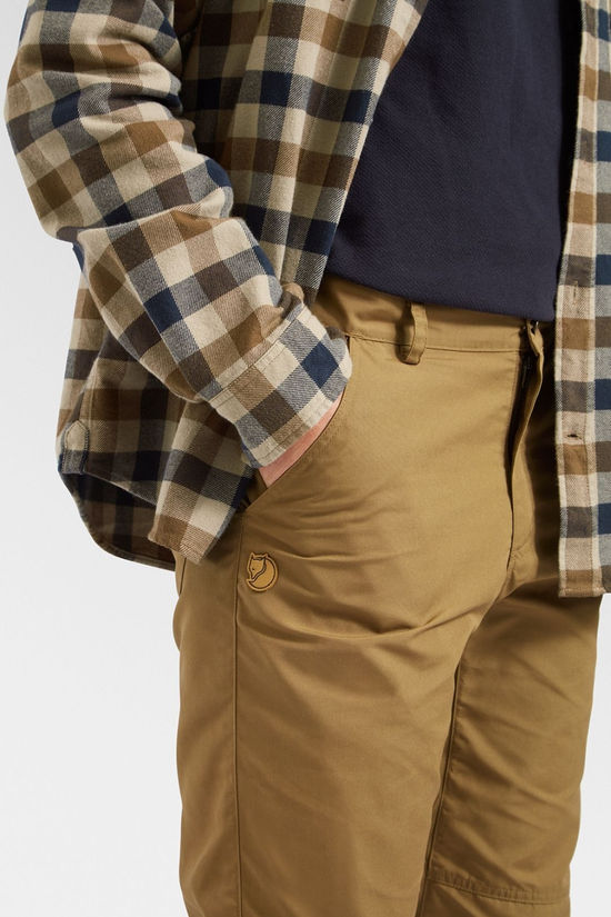 Fjallraven Mens Övik Jeans Wood Brown