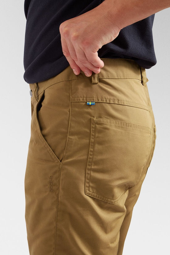 Fjallraven Mens Övik Jeans Wood Brown