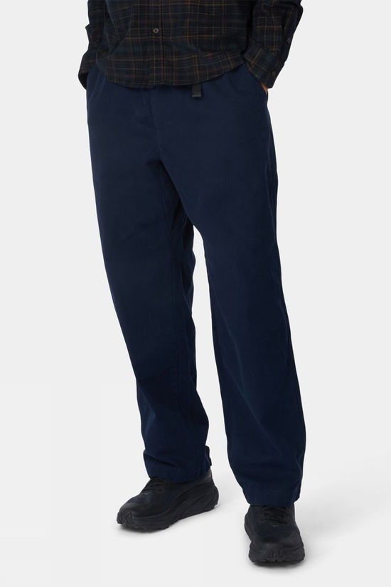 Ayacucho Mens Scafell Cotton Trousers Navy