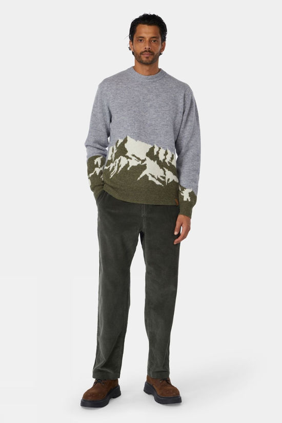 Ayacucho Mens Scafell Corduroy Trousers Pine Grove