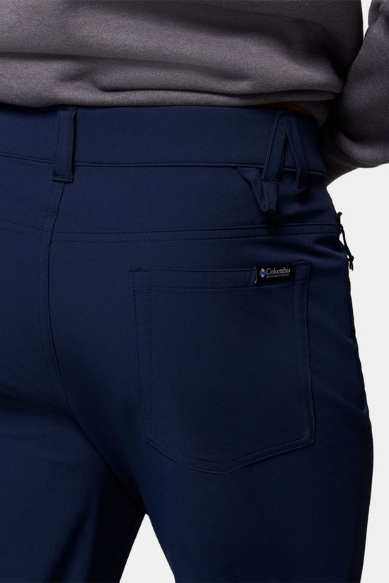 Columbia Mens Roc Tech 5 Pocket Trousers Collegiate Navy