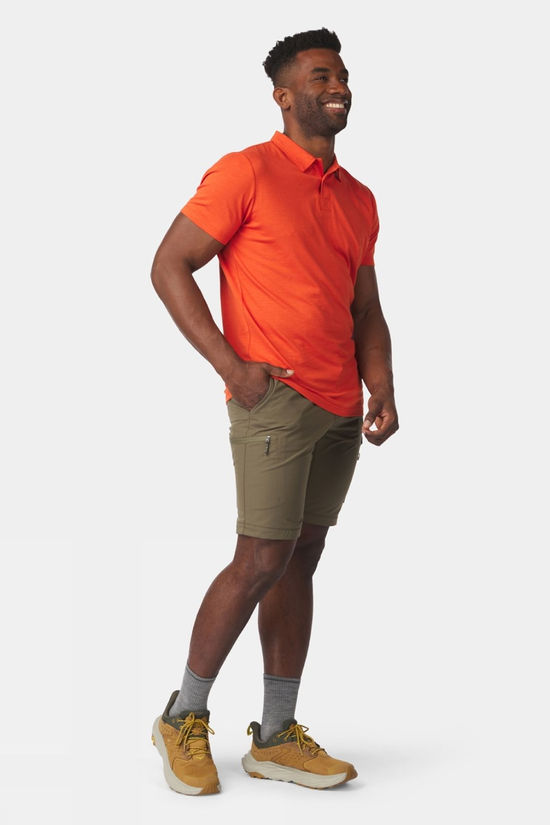 Ayacucho Mens Bergen Lite Zip-Off Trousers Kalamata