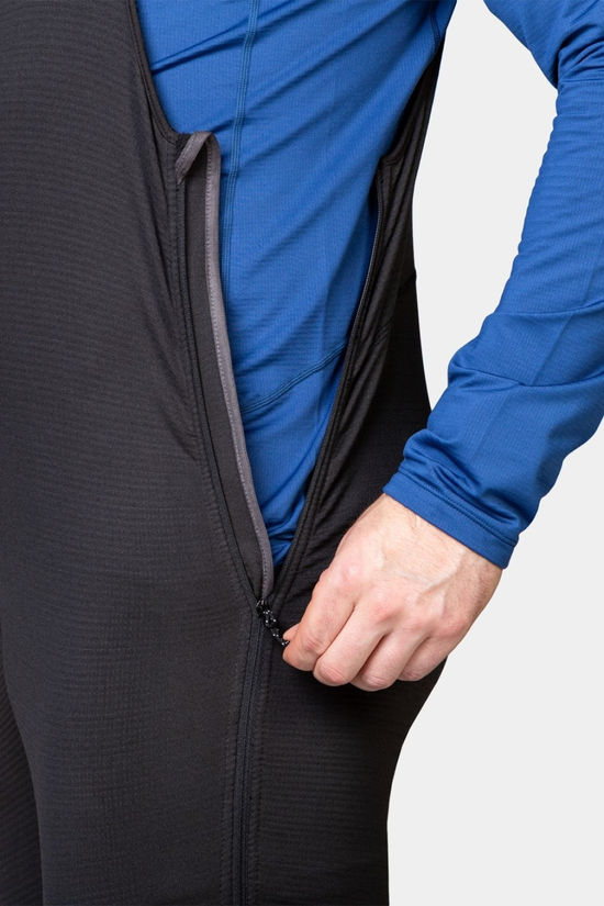 Mountain Equipment Mens Eclipse Fleece Salopette  Black
