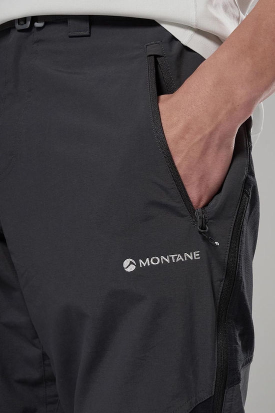 Montane Mens Terra Trousers - Regular Midnight Grey