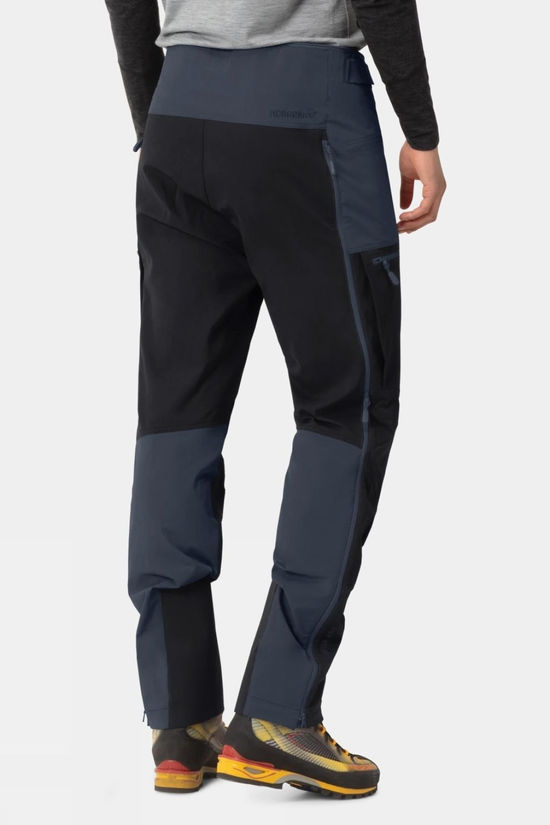 Norrona Mens Trollveggen Flex1 Pants Cool Black/Caviar