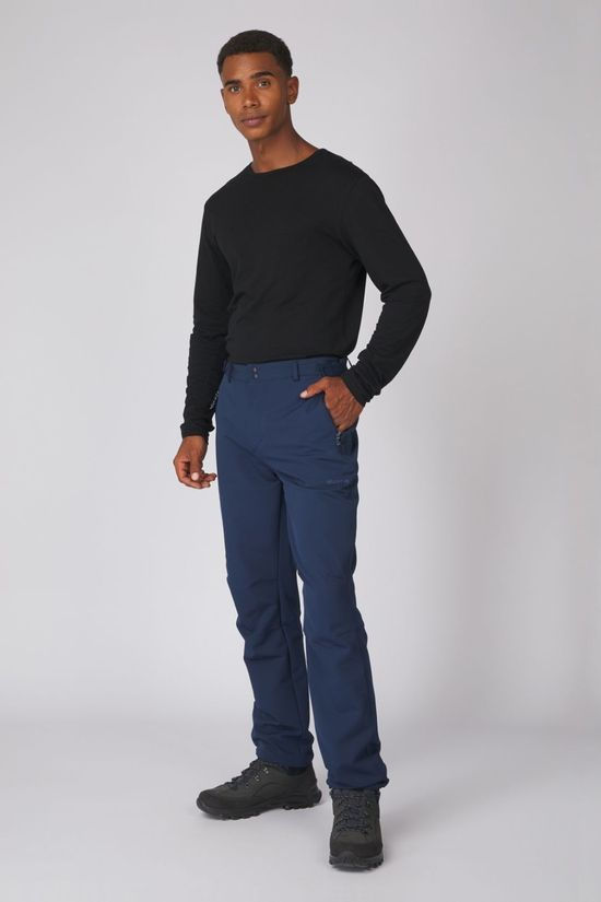 Ayacucho Mens Adventure Softshell Trousers Navy